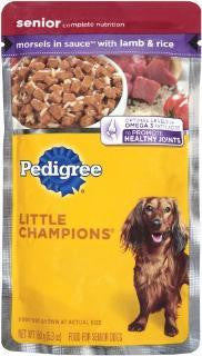 Mars Pedigree Little Champions Lamb-Rice Sauce 24-5.3Z on Sale