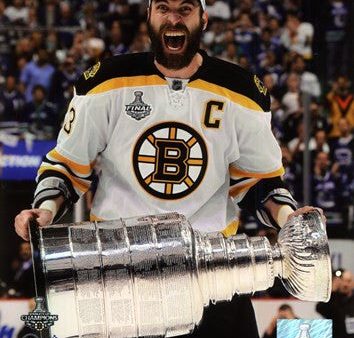 Zdeno Chara with the Stanley Cup  Game 7 of the 2011 NHL Stanley Cup Finals(#42) For Discount