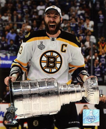 Zdeno Chara with the Stanley Cup  Game 7 of the 2011 NHL Stanley Cup Finals(#42) For Discount