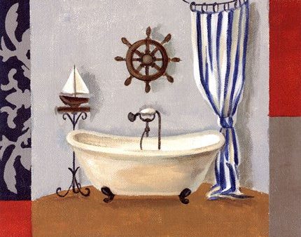 Nautical Bath II on Sale