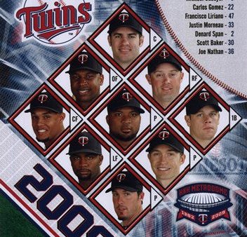 2009 Minnesota Twins Team Composite Online