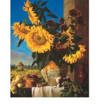 Sunflowers and Pigeonnier Hot on Sale