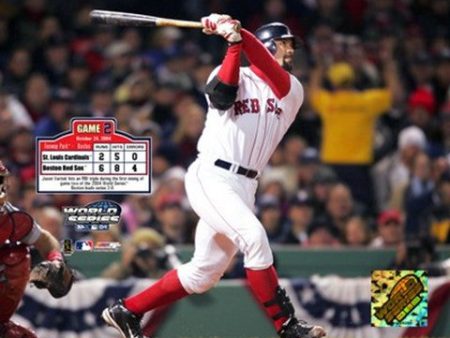 2004 World Series Game 2 - Jason Varitek hits first inning two run triple For Discount