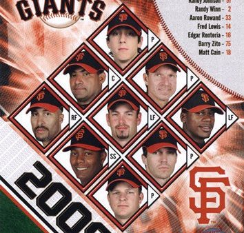 2009 San Francisco Giants Team Composite Sale