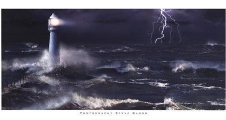 Lightning at the Lighthouse Online Hot Sale