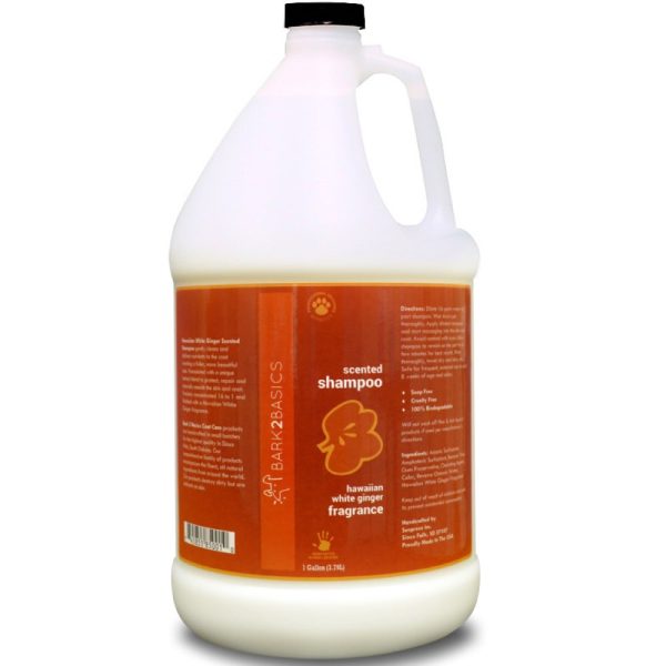 Bark 2 Basics Hawaiian White Ginger Shampoo 1 Gallon Hot on Sale