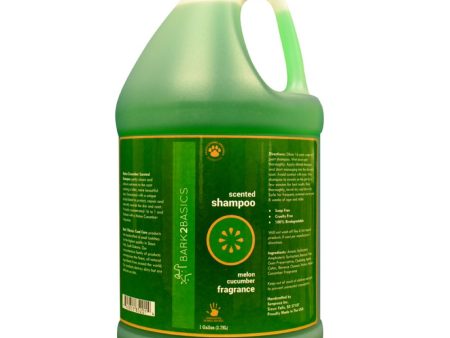 Bark 2 Basics Melon Cucumber Shampoo 1 Gallon Online Hot Sale