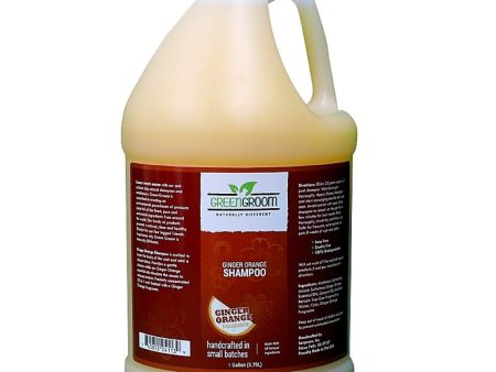 Green Groom Ginger Orange Shampoo 1 Gallon Sale