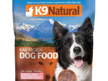 K9 Natural Raw Frozen Endurance Lamb & King Salmon Feast Dog Food 5kg Fashion