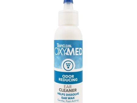 15% OFF: Tropiclean OxyMed Odor Reducing Ear Cleaner for Cats & Dogs 4oz Sale