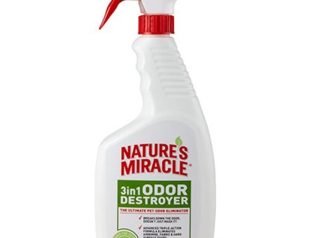 Nature s Miracle 3 in 1 Odor Destroyer Spray in Mountain Fresh Scent 24 oz Hot on Sale