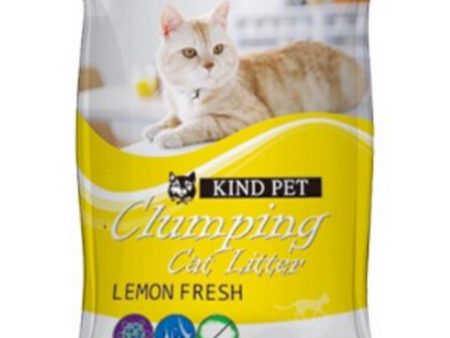 Kind Pet Clumping Fine Cat Litter 10L - Lemon For Sale