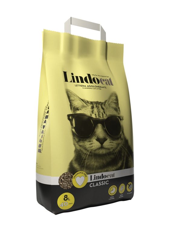 Lindocat Classic Clumping Clay Cat Litter Fashion