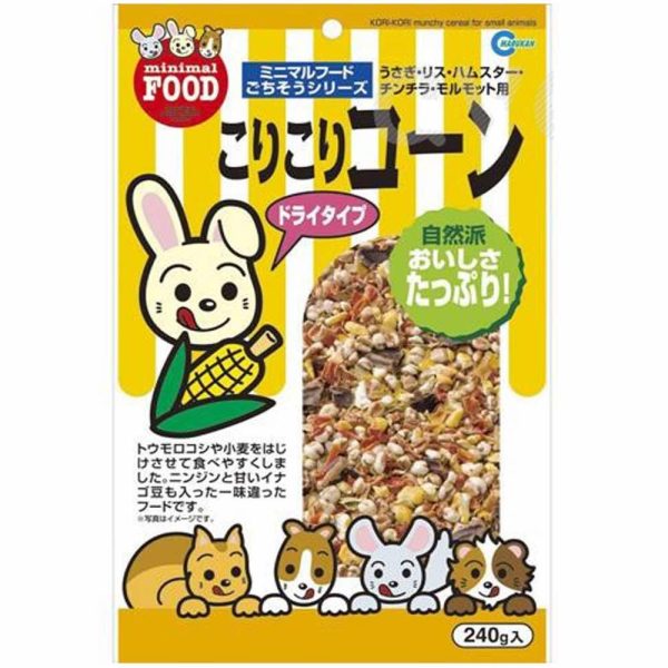 Marukan Kori Kori Munchy Cereal for Small Animals 240g For Cheap