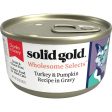 Solid Gold Wholesome Select Turkey & Pumpkin in Gravy Canned Cat Food 3oz Cheap