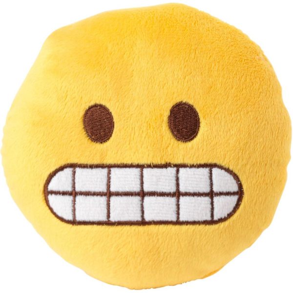 FuzzYard Emoji Eek Plush Dog Toy Online Sale