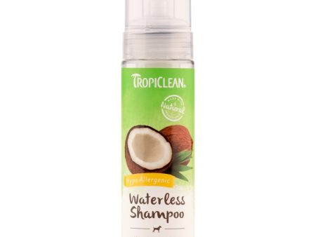 15% OFF: Tropiclean Hypoallergenic Waterless Pet Shampoo 7.4oz For Sale