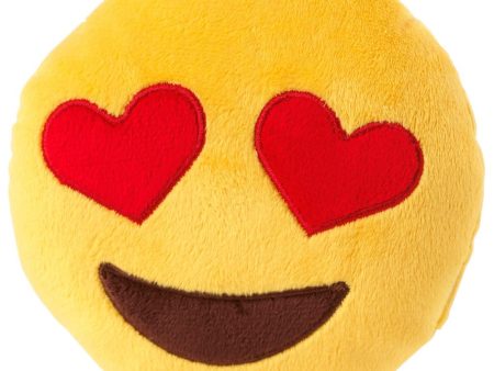 FuzzYard Emoji Love Eyes Plush Dog Toy (discontinued) Hot on Sale