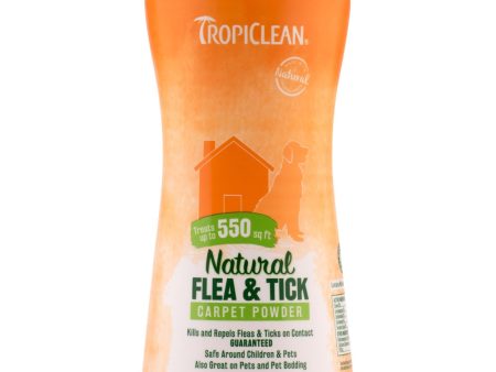 15% OFF: Tropiclean Natural Flea & Tick Carpet & Pet Powder 11oz Cheap