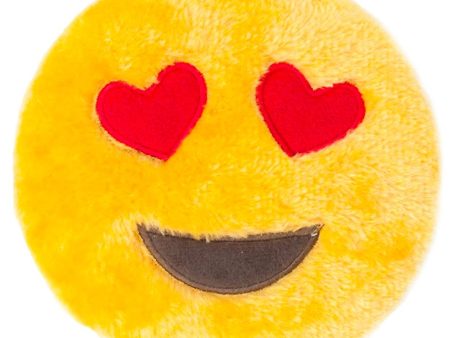 ZippyPaws Emojiz Heart Eyes Dog Toy Supply