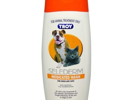 TROY Selederm Medicated Shampoo 350ml Online now