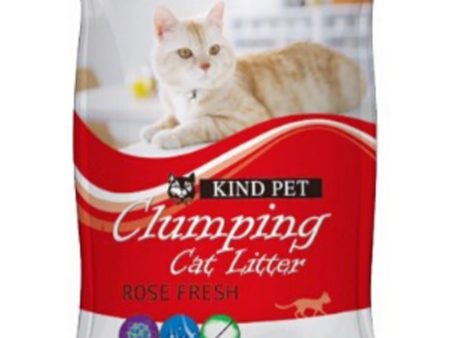 Kind Pet Clumping Coarse Cat Litter 10L - Rose Sale