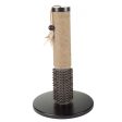 All For Paws Mochachino Scratching Cat Post with Rubber Bristles Online Hot Sale