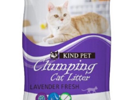 Kind Pet Clumping Coarse Cat Litter 10L - Lavender Supply