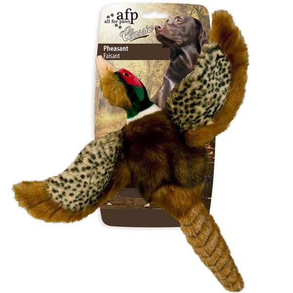 All For Paws Classic Pheasant Plush Dog Toy Cheap