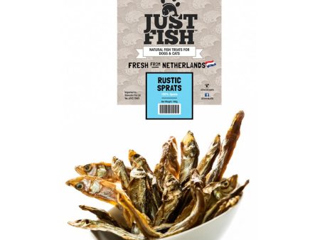 Just Fish Rustic Sprats Dog & Cat Treats 140g For Cheap