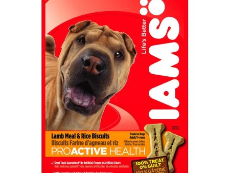 Iams ProActive Health Adult Lamb Meal & Rice Dog Biscuits 300g Hot on Sale