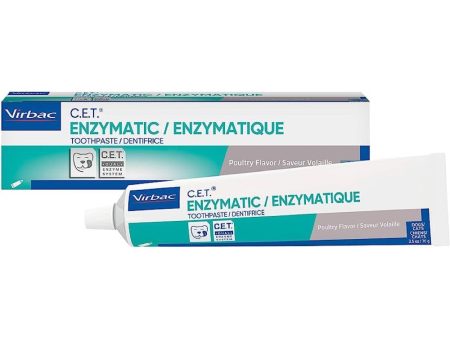 Virbac C.E.T. Enzymatic Toothpaste - Poultry 70g For Discount