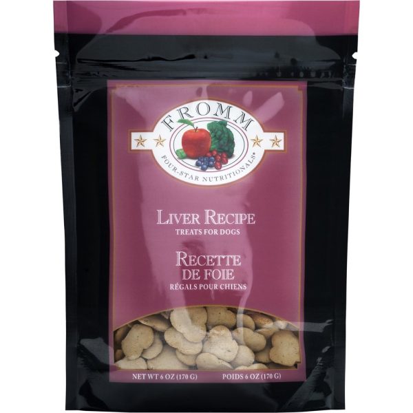 Fromm Liver Low-Fat Dog Treats 6oz on Sale