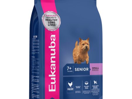 Eukanuba Senior Small Breed Chicken Dry Dog Food 3kg Supply