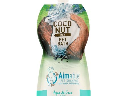 Tropiclean Aimable Coconut Milk Pet Bath Aqua De Coco Shampoo 12oz Fashion