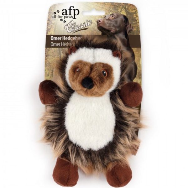 All For Paws Classic Omer The Hedgehog Plush Dog Toy For Sale