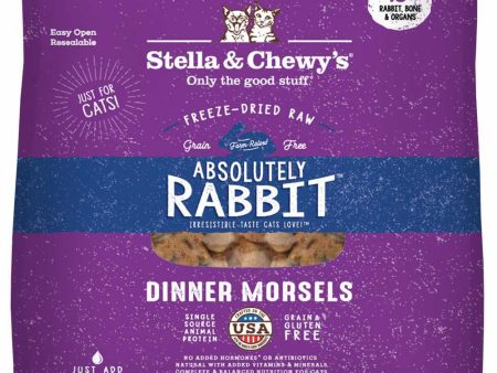 Stella & Chewy’s Absolutely Rabbit Dinner Morsels Freeze-Dried Cat Food 8oz Cheap