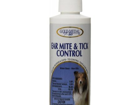 Gold Medal Ear Mite & Tick Control 4oz Supply