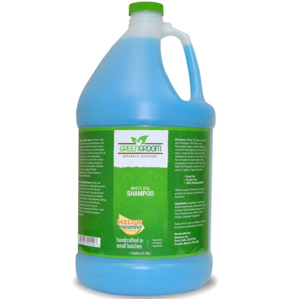 Green Groom White Dog Shampoo 1 Gallon Online Hot Sale