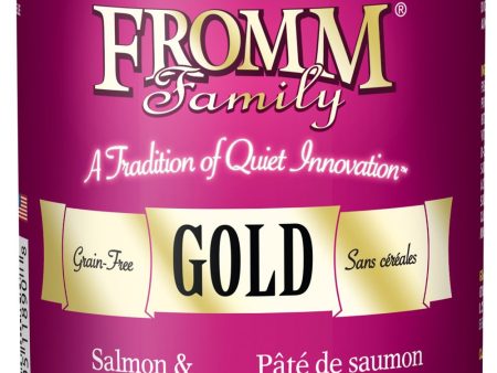 Fromm Gold Salmon & Chicken Pate Canned Dog Food 345g Cheap