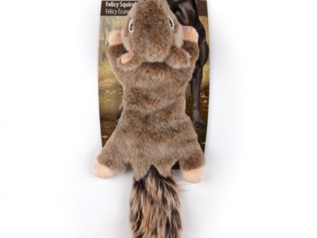 All For Paws Classic Felicy The Squirrel Plush Dog Toy For Sale