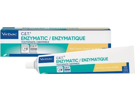 Virbac C.E.T. Enzymatic Toothpaste - Malt 70g Cheap