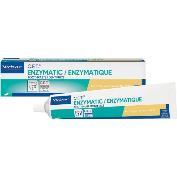 Virbac C.E.T. Enzymatic Toothpaste - Malt 70g Cheap