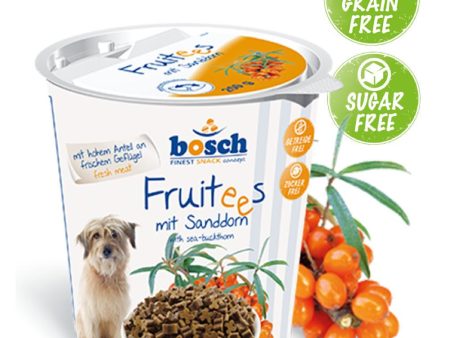 Bosch Finest Snack Fruitees Sea Buckthorn Dog Treats 200g Online now