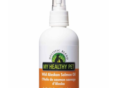 Holistic Blend Wild Alaskan Salmon Oil Cat & Dog Supplement 300ml Supply