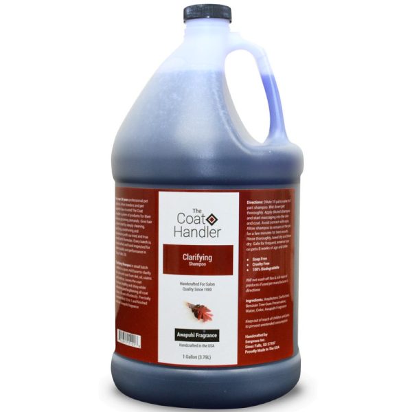 The Coat Handler Clarifying Shampoo 1 Gallon Cheap